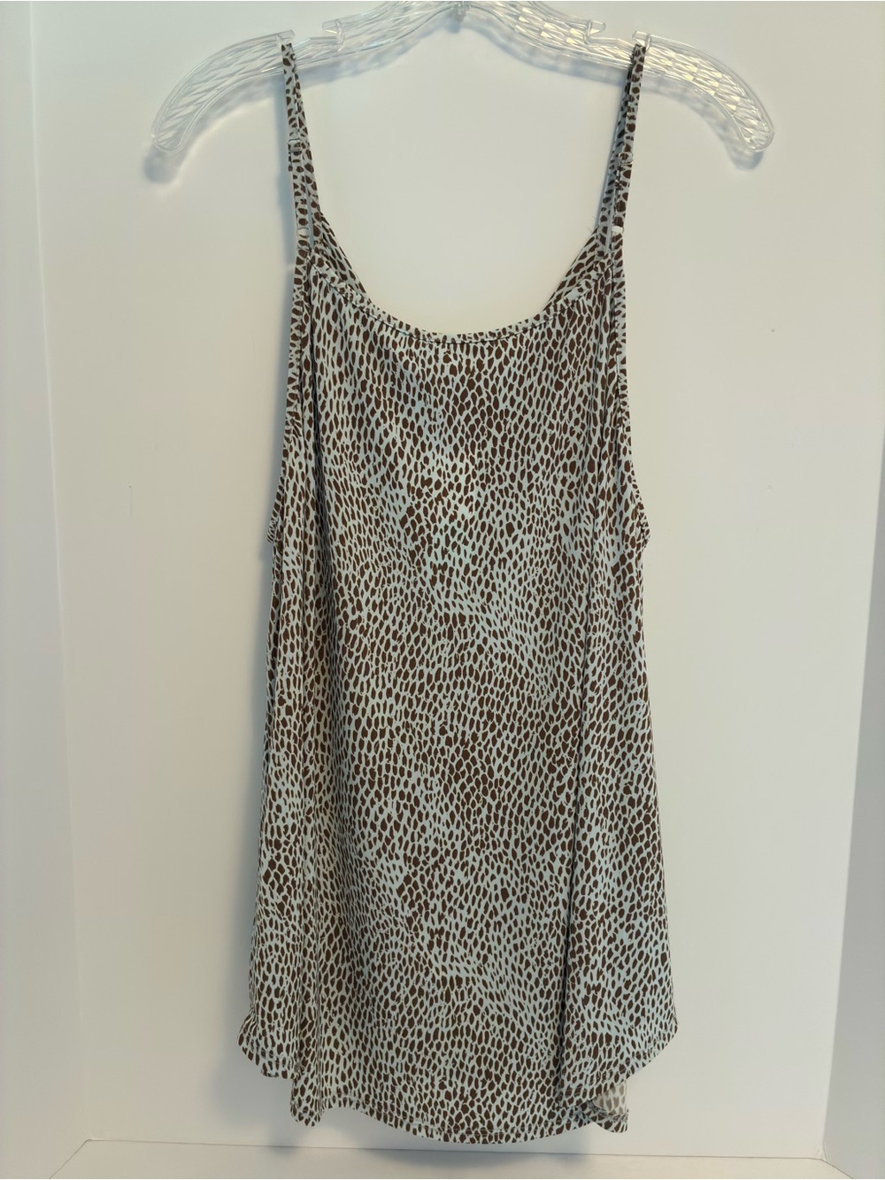 Beacon Niomie Surplice Knit Tank Top Tan Size XXL New With Tag - Picture 4 of 8